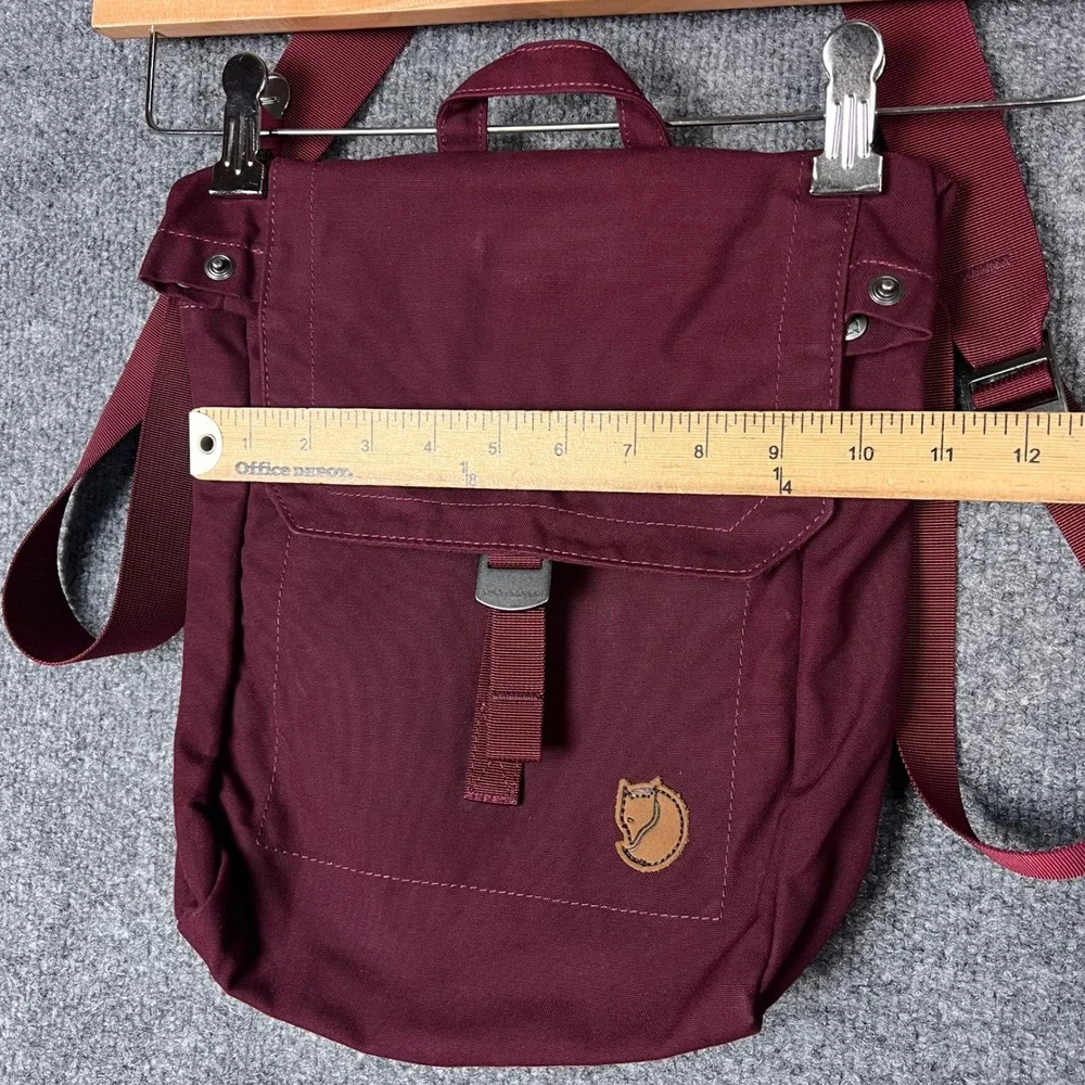 Fjallraven Foldsack No. 3 Shoulder Bag Small Burgundy